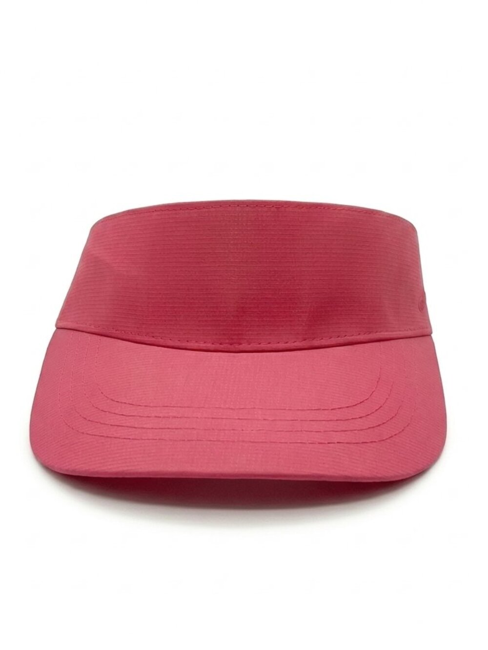 Freely Women's Anna Visor Elastic Pink/Black Striped Band One Size